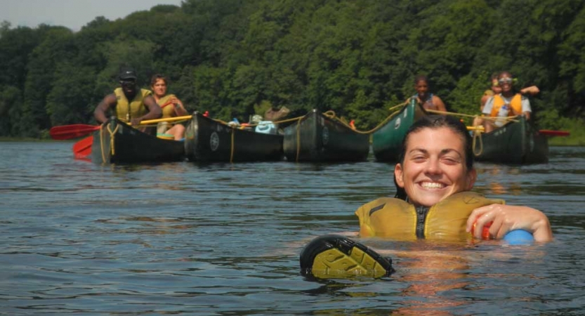 adults only canoeing trip in philadelphia